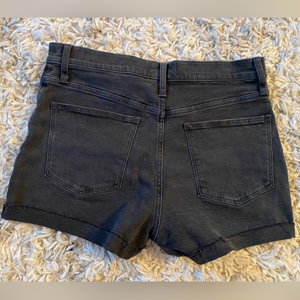 Madewell High Rise Denim Shorts Lunar Wash Fair Trade Certified - Picture 3 of 6